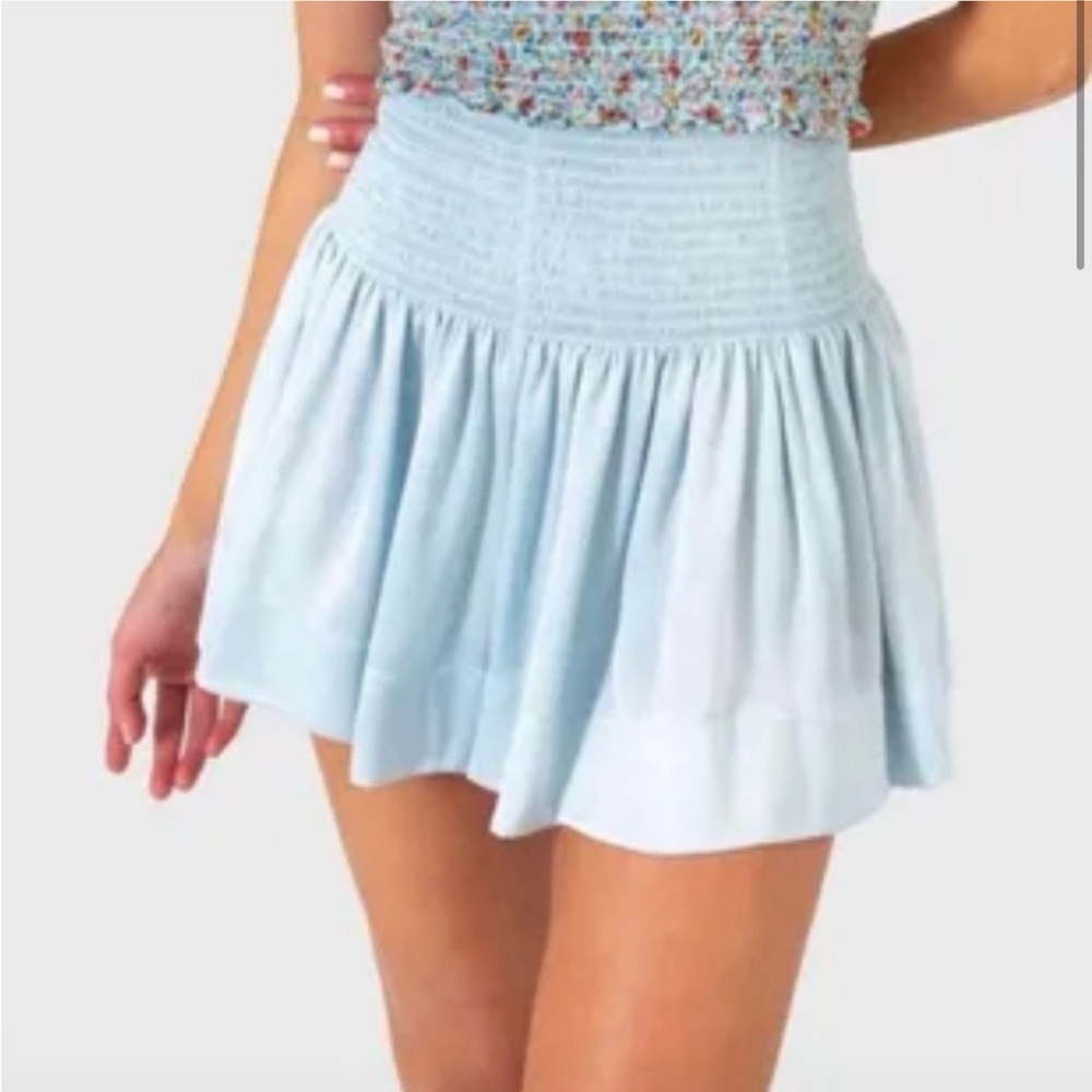 koch skirt light blue